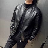 Blouson Homme Slim – Col Montant Minimaliste