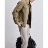 Veste Homme à Col Administratif – Coupe Ajustée Moderne