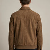Veste Homme Col Tailleur – Finition Effet Daim Souple
