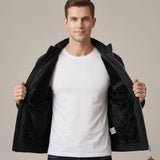 Veste Cardigan Homme Col Montant – Intérieur Polaire Doux