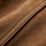 Veste Homme Col Tailleur – Finition Effet Daim Souple