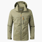 Veste Homme Coupe-Vent à Capuche – Légère et Polyvalente