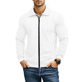 Veste Homme Texturée Style Waffle – Coupe Droite Col Classique