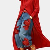 Céliane | Ensemble robe et pantalon en jean large