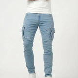 Jean | Pantalon Cargo Élastique