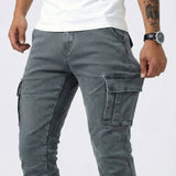 Jean | Pantalon Cargo Élastique