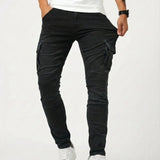 Jean | Pantalon Cargo Élastique