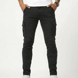Jean | Pantalon Cargo Élastique