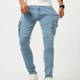Jean | Pantalon Cargo Élastique
