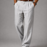 Corentin – Pantalon Tailleur en Lin