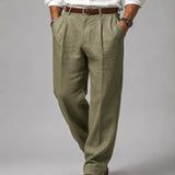 Corentin – Pantalon Tailleur en Lin
