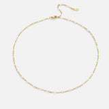 Solène | Collier de Perles Blanches Propre
