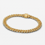 Adele | Bracelet cubain en moissanite