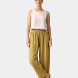 Alix | Pantalon en coton et lin