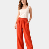 Alix | Pantalon en coton et lin